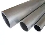 B&T Metall Aluminium Rundrohr, Ø 40,0 x 2,0 mm, Länge ca. 2,0 m | Konstruktionsrohr Alu AlMgSi0,5 F22 (EN-AW 6060), roh, unbehandelt, Hohl-Profil