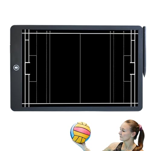 LCD-Notizblock, LCD-Zeichenbrett – Taktiktafel, LCD-Notizblock, Briefbeschwerer für Handballtrainer, LCD-Notizblock, Wasserball-Trainingsausrüstung für Spielfeld