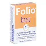 SteriPharm Pharmazeutische Produkte Folio basic 1 filmtabletten, 90 Stück