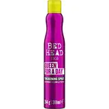 Bettkopf von TIGI | Queen For a Day verdichtendes Haar-Volumenspray | Professionelle volumengebende Haarprodukte | Ideal für feines, plattes und dünnes Haar | 311 ml, Verpackung kann variieren