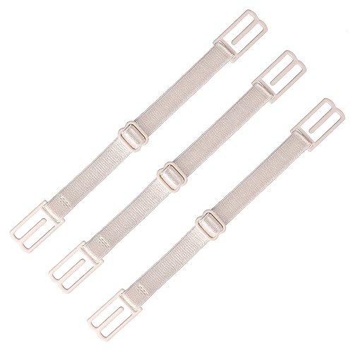 3 Stück BH Träger Halter Clip Damen Rutschfester Verstellbarer BH Clips für Den Rücken Rutschfester Elastischer BH Träger Clip zum Laufen Klettern Training