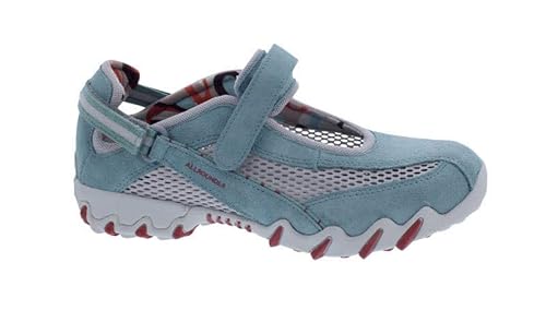 Allrounder NIRO, Sneaker, Klettverschluss, C. Suede 09 / Open Mesh 61, Giada/Nimbus Cloud Blau Gr. 42