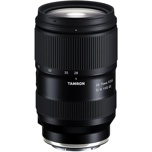 Tamron 28-75 mm F/2,8 Di III VXD G2 Objektiv für Sony E-Mount Schwarz, einzeln