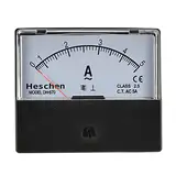 Heschen Rechteck Panel montiert Strom Meter Tester Amperemeter Dh-670 AC 0-5A Klasse 2,5 CE aufgeführt