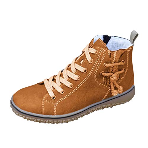 Generisch angebote des tages heute Stiefel Damen Casual Langschaft Boots Winterschuhe Damen Flach Rutschfeste Laufsohle Elegant Klobige weihnachten sale outlet angebote sale