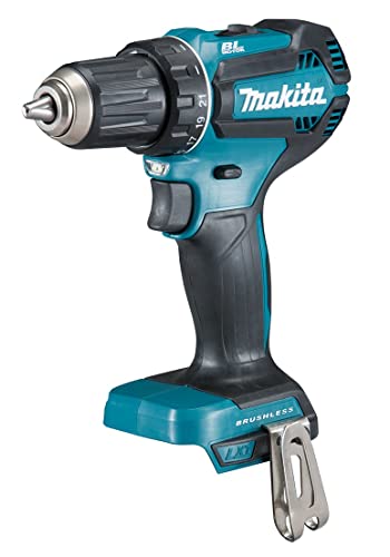 Makita DDF485Z Akku Bohrschrauber 18 V (ohne Akku, ohne Ladegerät), Blau, Silber