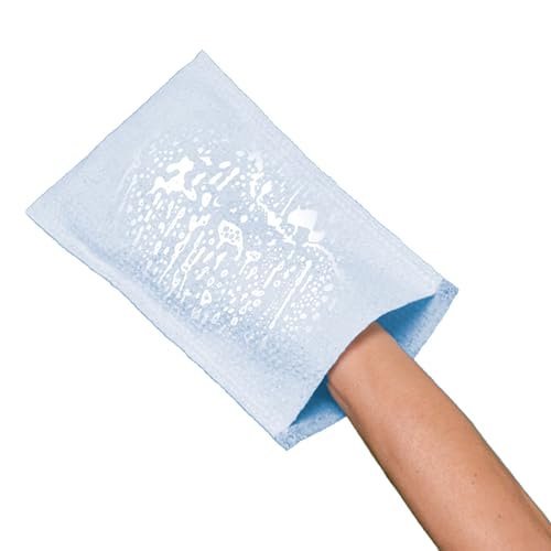 MEDICAL SUD PROFESSIONAL 100 Einweg-Seifen-Waschhandschuhe mit PH Neutraler Seife für Körperhygiene und zur Reinigung von Patienten, Made in Italy, einwegwaschlappen, swash bathing gloves, octenisept