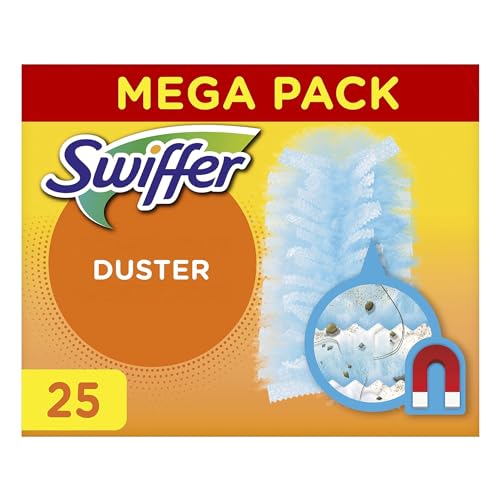 Swiffer Staubmagnet Nachfüllpack 5x5 Tücher, Nimmt 3x Mehr Staub & Haare Auf Und Schließt Diese Ein Im Vgl. Zu Herkömmlichen Staubwischmethoden