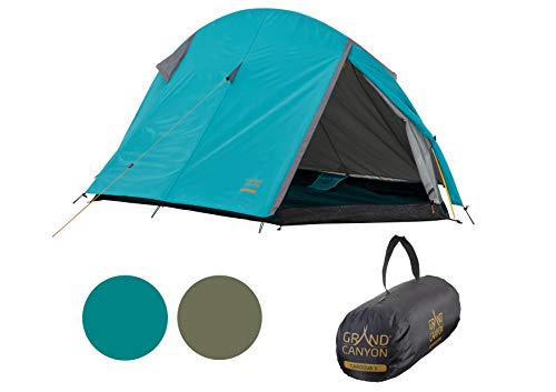 Grand Canyon Unisex – Erwachsene Cardova Zelt, Blue Grass, 1-2 Personen