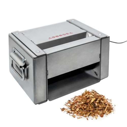 Elektrische Tabakschneidemaschine mit Kugellager für Feinschnitt 0,8 mm Tabak Zerkleinermaschine Tabak Zerkleinerer Tabak Tabak (Elektrische)