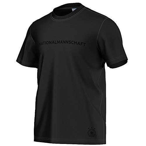 adidas Herren kurzärmliges DFB Graphic T-Shirt, Black, M