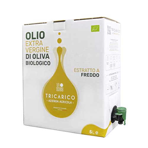 NEUES ÖL ERNTE 2024/2025-3 L - Don Giovanni Bio - 100% Italienisches BIO-Olivenöl extra vergine, 100% Coratina, Intensiv, Bag-in-Box mit Dosierhahn - Az. Agr. Tricarico