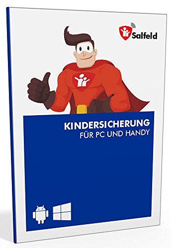 Salfeld Kindersicherung: Windows und Android Handy Kinderschutz Jugendschutz App mit Überwachung Zeitbegrenzung App Kontrolle und Internet Filter gegen Handysucht (1 Gerät / 24 Monate)