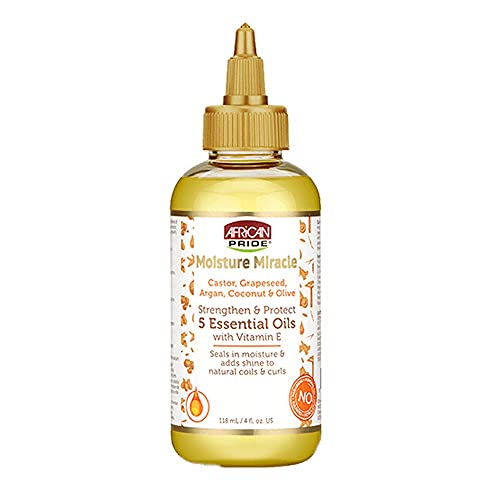 African Pride Moisture Miracle 5 Essential Oils 118ml