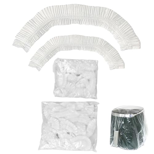 Hayaww 70 Stück Transparente Verdickte Staubschutzhüllen Ofenabdeckung Geräteabdeckungen Universelle Abdeckung Für Kleingeräte elastische Kleingeräte-Abdeckfolie für Toaster Backofen Mixer (A)