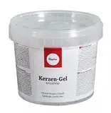 Rayher Hobby 3130200 Kerzen-Gel, Dose 750 g/ ca.850 ml, transparent, kristallklares Kerzenwachs zum schmelzen, kann gefärbt werden, Kerzen gießen, farblos