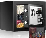 Mini Safe Tresor für Zuhause, MöBeltresor Klein mit Feuerfest Wasserdicht Geldtasche, Kleiner Tresor Sicherheitssafe mit Zahlenschloss,Tresore Kinder Wandtresor für Geld Medikamente Schmuck