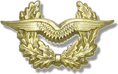 A. Blöchel Bundeswehr Schirmmützenabzeichen Metallabzeichen Truppengattung Heer oder Luftwaffe (Luftwaffe)