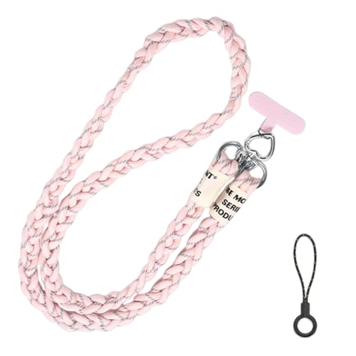Mobiltelefon Lanyard - Telefonkoffer Halsriemen, abnehmbarer Tether | Leichtes Handyzubehör für Einkäufe, Pendeln, Außen-, Fitnessstudio, Arbeitsplatz, Reisen, geschäftliche Gebrauch, sicheres Freispr
