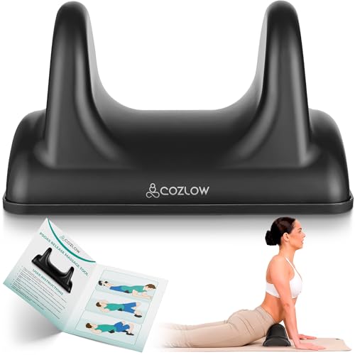 Psoas-Release-Massagegerät – Schwarz – Rücken- und Hüftbeuger-Muskelstrecker – Triggerpunkt-Tiefengewebsmassagegerät zur Schmerzlinderung – von Cozlow