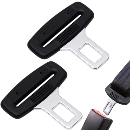 MIRKUZI Zubehör für Autositze,Auto-Sicherheitsgurt-Befestigungen, Universal-Sicherheitsgurt-Clips für Autos, Supercars, SUVs, 2er-Set, geeignet für die meisten Autoteile