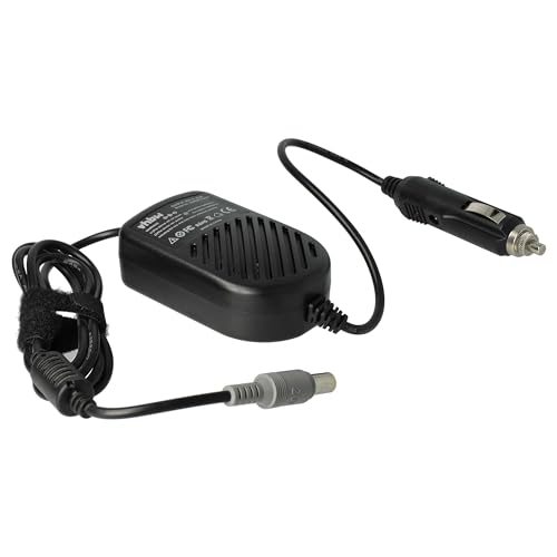 vhbw KFZ-Ladekabel kompatibel mit Lenovo ThinkPad T430u, T420, T500, T410s, T510, T420s, T430, T410, T430s Notebook