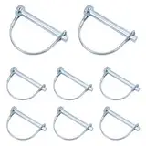 Rohrklappsplinte mit Rastverschluss, Sicherungsstift, PTO Pin, Welle Verriegelungsstift, Rohr Sicherungssplinte, Sicherungsbolzen, Welle Verriegelung Stift - Kupplungsstift für Bauernhof Anhänge