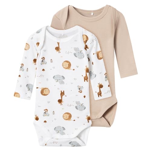 Name It Animal Baby Long Sleeve Body 2 Units 3 Years