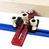 Holzbearbeitung dünner Rip -Guide, dünne Rip -Jig für Holzbearbeitung - Aluminiumlegierung Tischsäge RIP Jig Guide,Holzbearbeitungsmittel für Tischsägen, Router und Fräsmaschinen