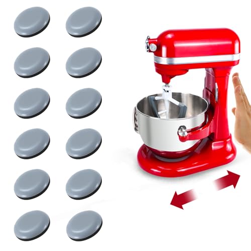 12pcs Geräteschieber für Küchengeräte, Geräteschieber, Kleingeräteschieber für die meisten Arbeitsplatten