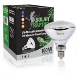 ECONLUX SOLAR RAPTOR UV Mischlichtstrahler, 100W, Metalldampflampe für Terrarien, Terrarienstrahler mit UV-A und UV-B Strahlung