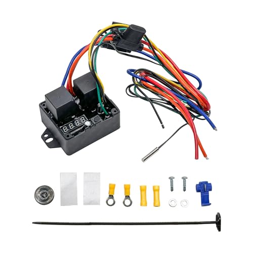 divuukyi Automotive Zwei Heizkörper-Temperaturregelungsmodul mit schneller Installation und Aluminium-Kühlkörper für extreme Klima-Fahrzeugmodifikationen