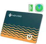 NOVOO Air Tag Karte Smart Wallet Tracker Card Bluetooth Tag Thin 1,6mm Batterielebensdauer 6 Jahre Kompatibel mit Apple Wo ist? APP (nur iOS),GPS Item Finder für Geldbörse,Gepäckanhänger,Reisepass