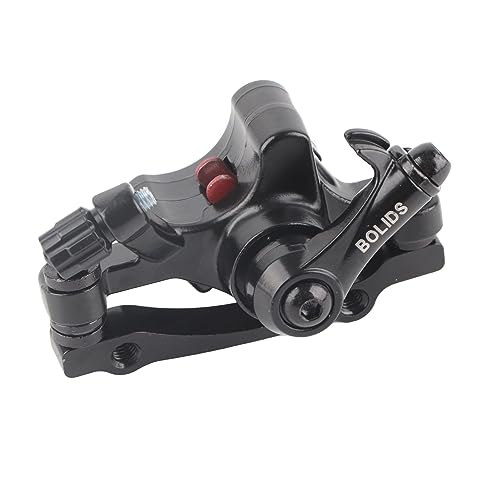 plplaaoo Fahrradscheibenbremsvorrichtung mechanisches Fahrrad ziehen vordere Heckscheibenbrems BB8 Leuchtlegierung Metall einstellbar Einfach Installation für Mountain Road Bikes (BB8 (F160R140))