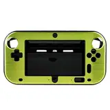 OSTENT Anti-Schock Hard Aluminium Metall Box Cover Case Shell kompatibel für Nintendo Wii U Gamepad Farbe Grün