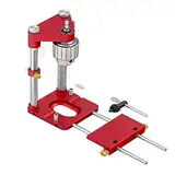 Oyria The Best Woodworking Drill Locator, Auto-line Drill Guide, Adjustable Mini Bench Drill Press Machine with High Speed Tool