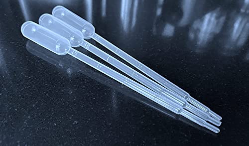 : Tropfpipetten 1ml Pipette Dropper Futterpipette Messpipette Einwegpipette (10 Stück)