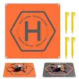 Bocguy Universeller Landeplatz Drohne, 65cm x 65cm Doppelseitiges PU Drohnen Landeplatz Faltbar Wasserdicht & Schmutzabweisend, Landepad Drohne für DJI Mini/Air/Mavic/Avata/FPV/Phantom/Inspire Serie