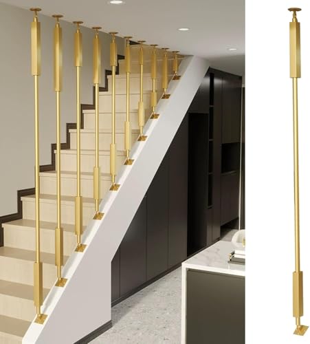 hohe Qualität Winkelverstellbare Metall-Treppenspindeln zur Sturzsicherung, Treppengeländer für Lofts/Hotels/Villen/Bürotreppen-Umbau, anpassbare Gelän