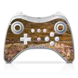 Skin kompatibel mit Nintendo Wii U Pro Controller Folie Sticker Hirsch Wiese Berg