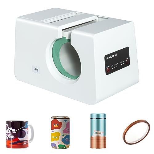Dyna-Living Tassenpresse Maschine 10/11 oz, 350W Mug Sublimationspresse Mug Presse Heater Mugpresse Becherpresse Hitzepresse