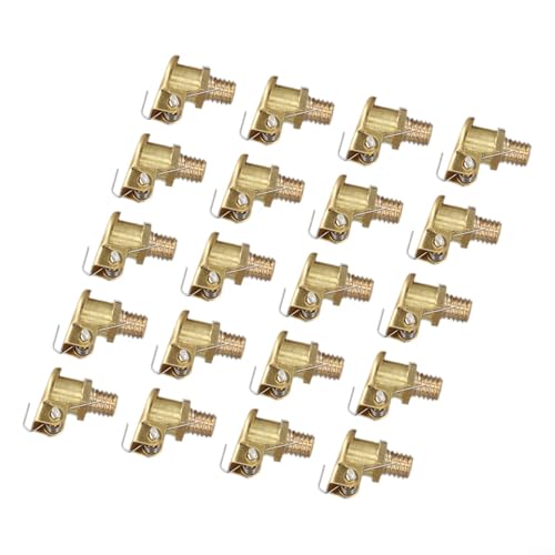 Für Hit Miss Motorölbecher Öler mit Messing-Fettklappdeckel, M6 x 1 mm, 20 Stück