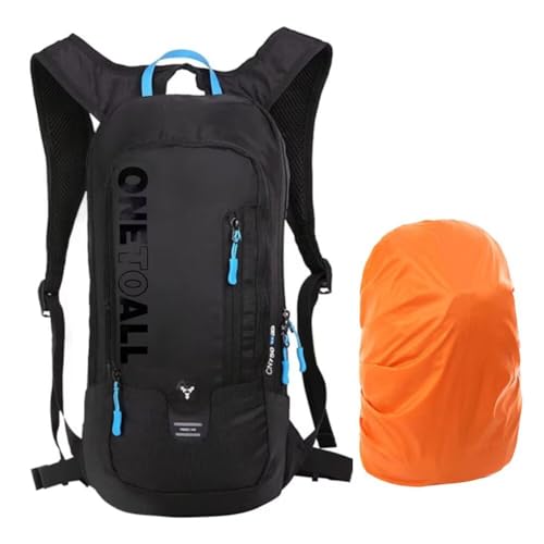 LOCAL LION Fahrradrucksack Skirucksack klein für Damen Herren 6L Ultraleicht wasserdicht zum Skifahren Radsport Camping