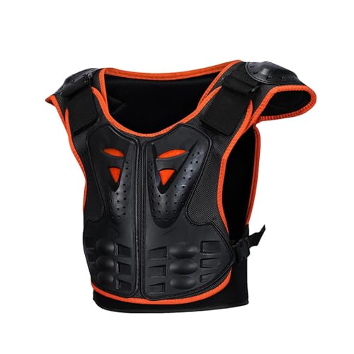 Jugend-Brustschutz – Schutz der Wirbelsäule der Brust | Vest Gear für Motocross Ski Kids Protect Sports Gear für Skateboarding