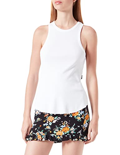 REPLAY Damen W3003 Trägershirt/Cami Shirt, 001 White, XXS