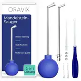 Oravix Mandelsteine Schröpfglas, Mandelsteine Entfernen Sauger, Mundgeruch Bekämpfen, Mandelstein Entferner, Tonsillenstein Entferner Sauger, Schröpfglas Mandelstein Gegen Mundgeruch, Mundhygiene