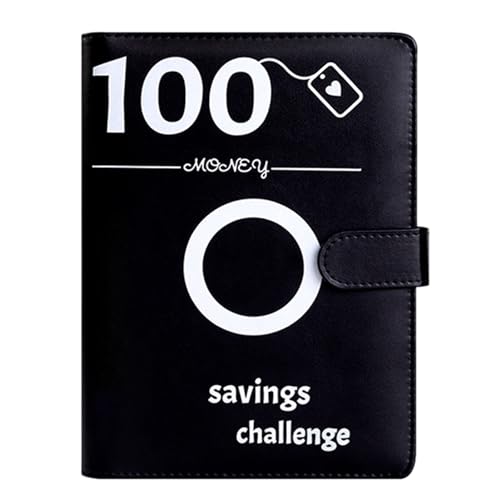 Budget Planner Challenge Deutsch, 100 Envelope Geld Sparen Challenge Sparbuch für Geld, Budget Planner Kit, Sparen Mit Envelope Method A6 Budget Binder