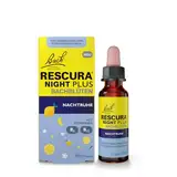 BACH RESCURA NIGHT PLUS Bachblüten Nachtruhe, 10 ml I Bachblütenmischung mit Vitaminen für eine erholsame Nacht I ehemals Rescue das Original