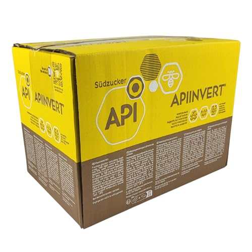 Apiinvert Südzucker Bienenfutter 5x2,5kg Beutel im Karton flüssig - Imkereibedarf - Sirup - Bienenfuttersirup - Bienenbeute - Bienenfutter - Bienen - Futtersirup - Apifonda - Futterteig