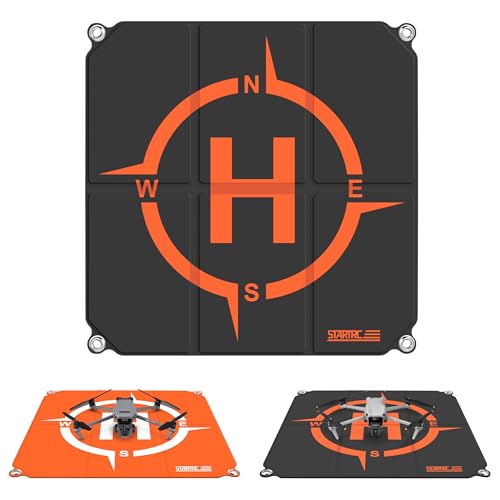 STARTRC Drohnen Landeplatz, 65cm(25") Universal schnell faltbar Landeplattform für DJI Air 2S,Mavic Air 2,Mavic Mini 2,Mavic 2 Pro/Zoom,Phantom 4/3,DJI FPV,Holy Stone